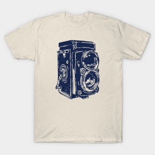 Retro Picture With Classic Camera T-Shirt